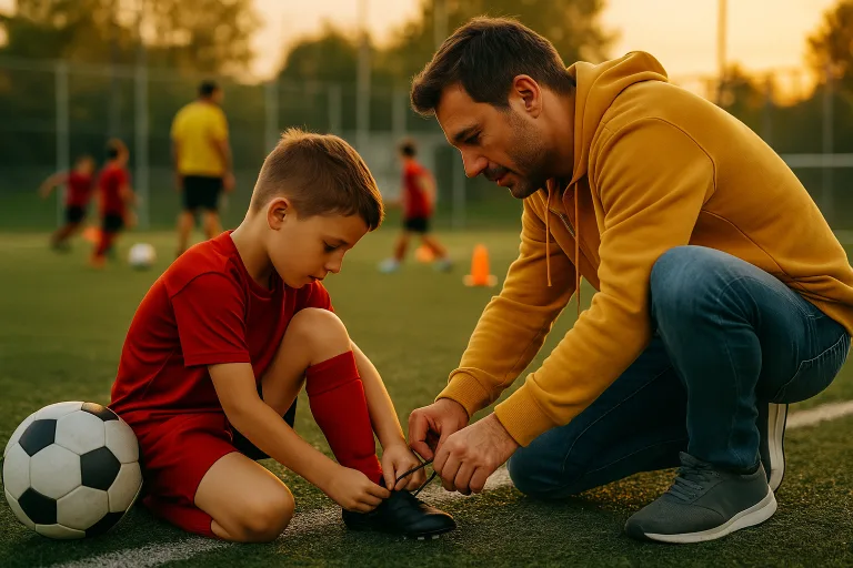 Как защитить детский организм от мелких травм: советы врача спортивной медицины для юных футболистов 4–14 лет